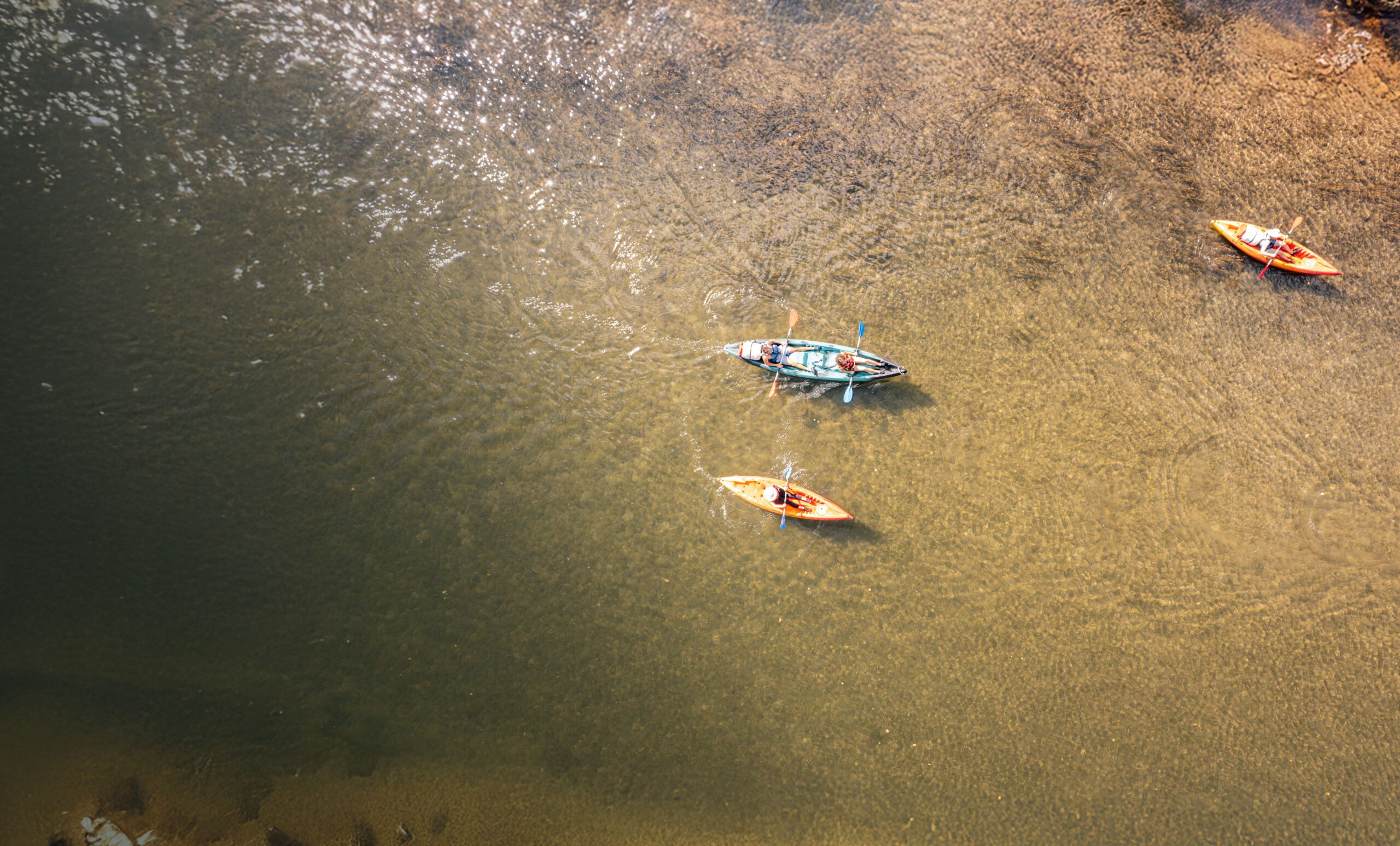 Kayak dans les gorges du Tarn à Millau